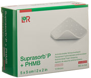 Suprasorb P+PHMB Schaumverband 5x5cm (10 Stk)
