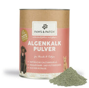 Paws and Patch Algenkalk Pulver Hunde/Katzen (250g)