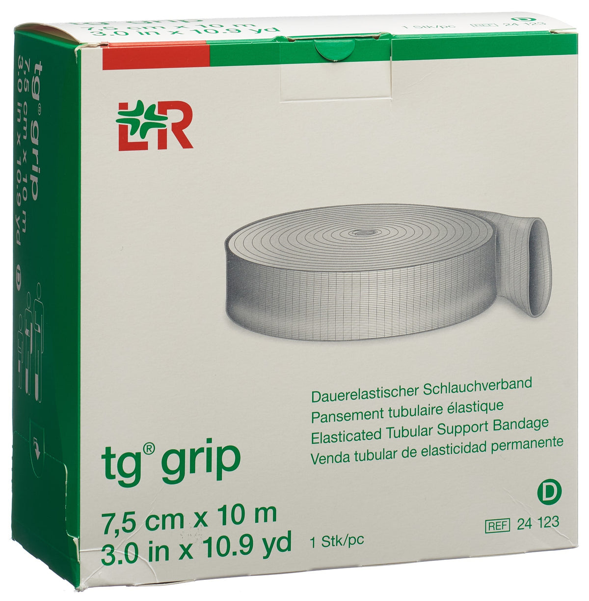 tg grip Stütz-Schlauchverband 7.5cmx10m (1 Stk)