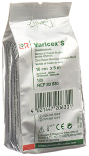 Varicex S Zinkleimbinde 10cmx5m (1 Stk)