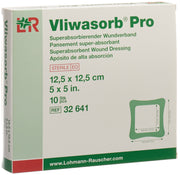 Vliwasorb Pro Wundverband 12.5x12.5cm (10 Stk)