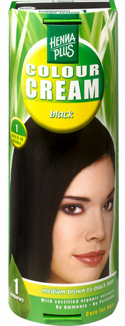 HENNA PLUS Colour Cream 1 Schwarz (60ml)