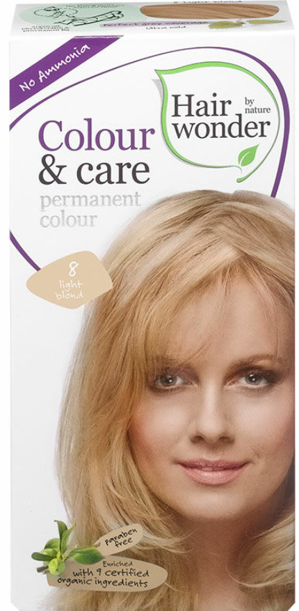 Hairwonder Colour & Care 8 Hellblond (1 Stk)