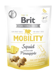Brit Functional Snack Dog Mobilty Squid (10x150g)