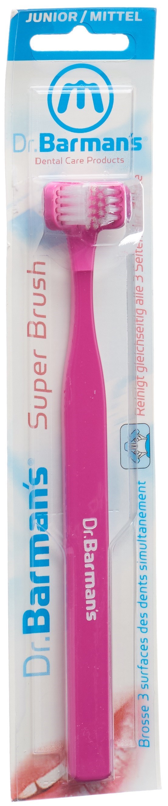 Dr.Barmans Superbrush Zahnbürste Junior +6 Jahre (1 Stk)