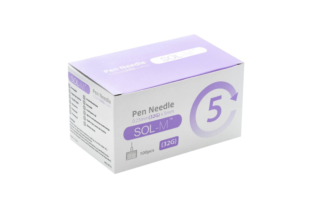 Sol-M Pen Nadel 32G 0.23mmx5mm (100 Stk)