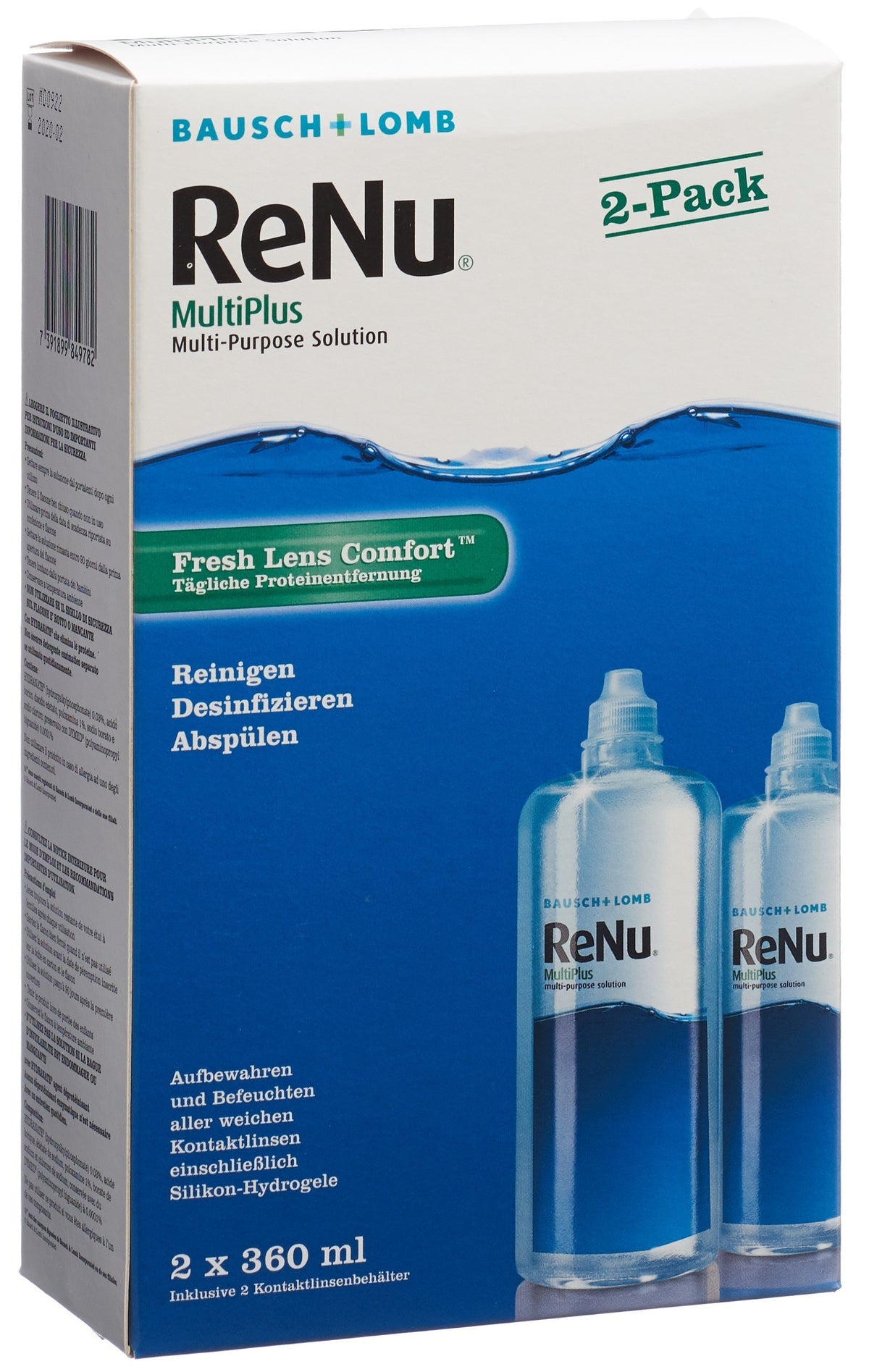 ReNu MultiPlus Fresh Lens Comfort (2x360ml)