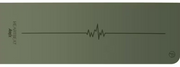 Airex Yogamatte Heartbeat Olivgrün (1 Stk)