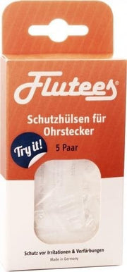 Flutees Schutzhülsen für Ohrstecker (5 Paar)