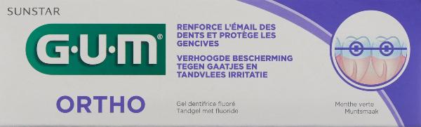 SUNSTAR Gum Ortho Gel dentifrice (75ml)