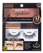 Kiss Magnetic Eyeliner & Lash Kit Charm (1 Stk)