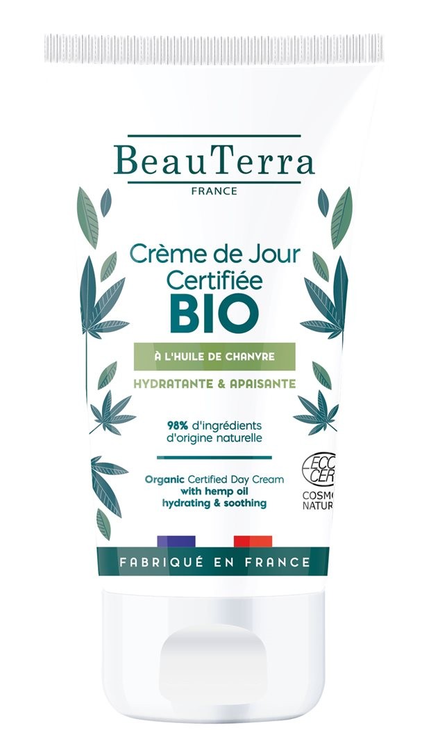 BeauTerra Tagescreme Hanf&Aloe Vera Bio (50ml)