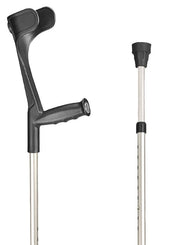 Sahag Krücken Ergoline Soft 76-96cm alu schwarz (1 Paar)
