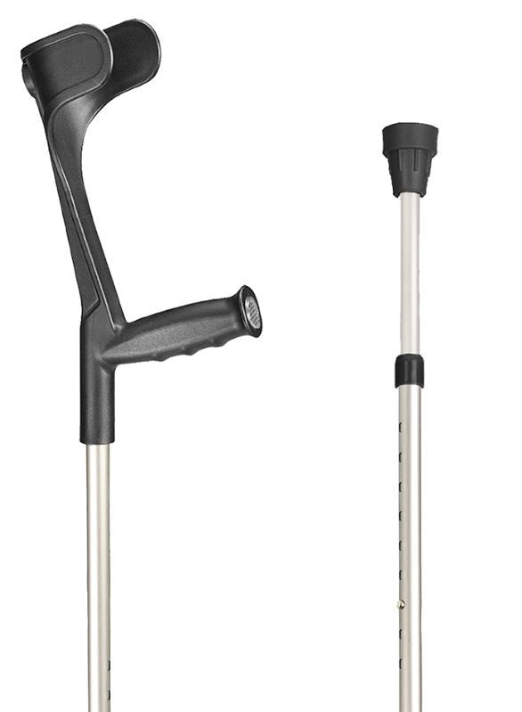 Sahag Krücken Ergoline Soft 76-96cm alu schwarz (1 Paar)