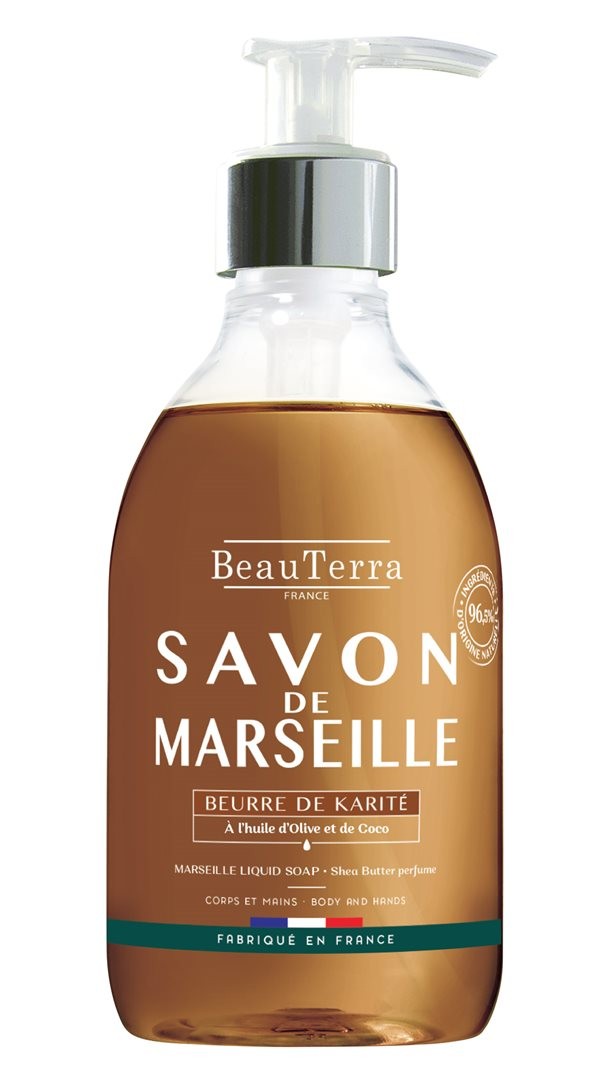 BeauTerra Flüssigseife Marseille Sheabutter (1000ml)