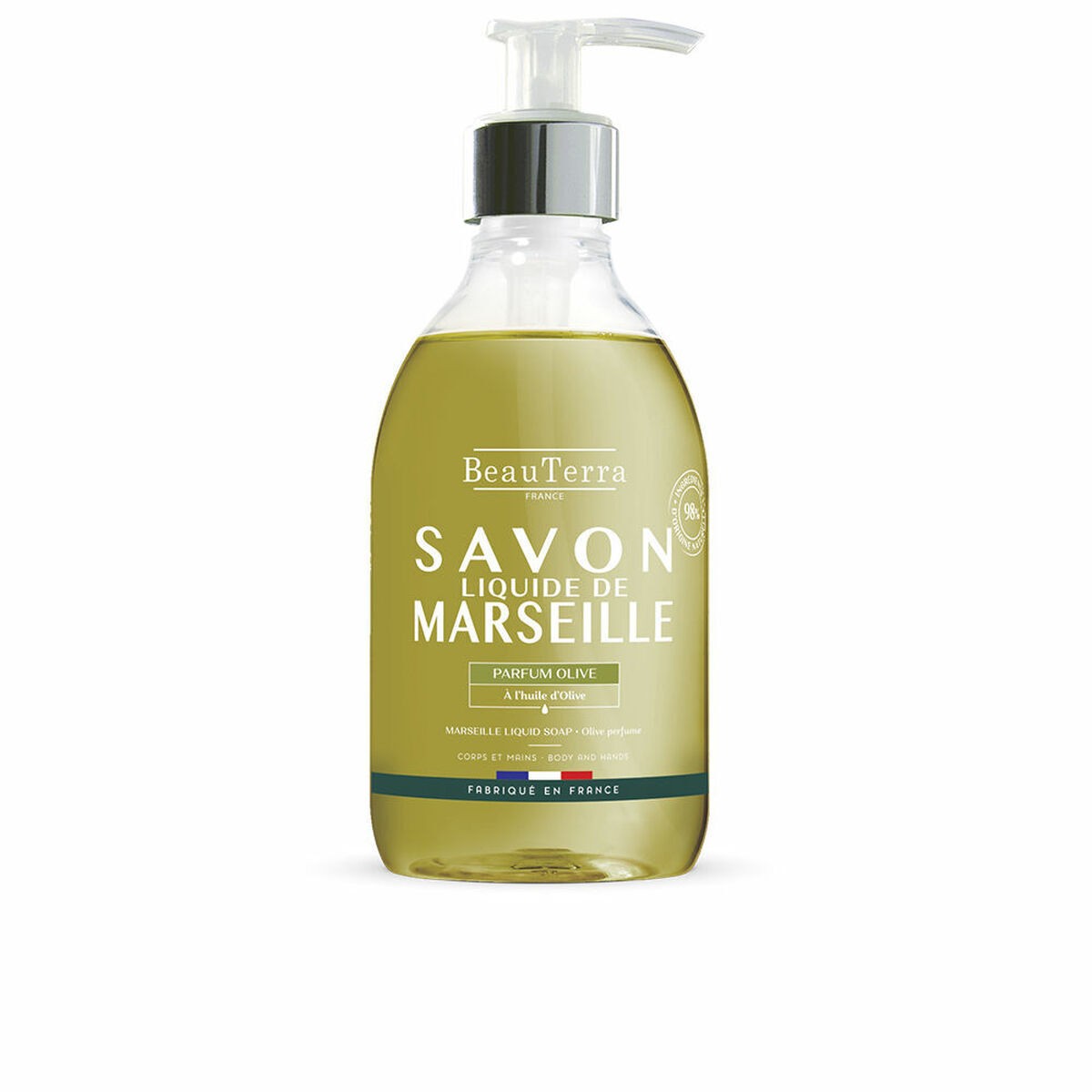 BeauTerra Flüssigseife Marseille Olive (1000ml)