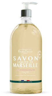 BeauTerra Flüssigseife Marseille Baumwollblüte (300ml)