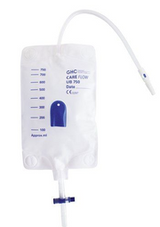 GHC Beinbeutel CAREFLOW 750ml 10cm RV unst 10 Stk