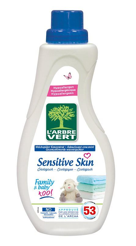 L'ARBRE VERT Weichspüler Sensitive Skin (800ml)