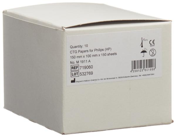 PHILIPS Carta per registrazione Goldway CTG7 (10 pz)