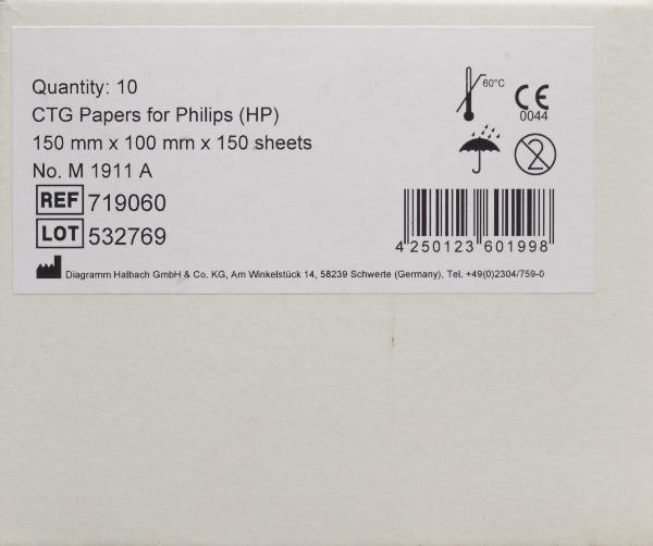 PHILIPS Carta per registrazione Goldway CTG7 (10 pz)