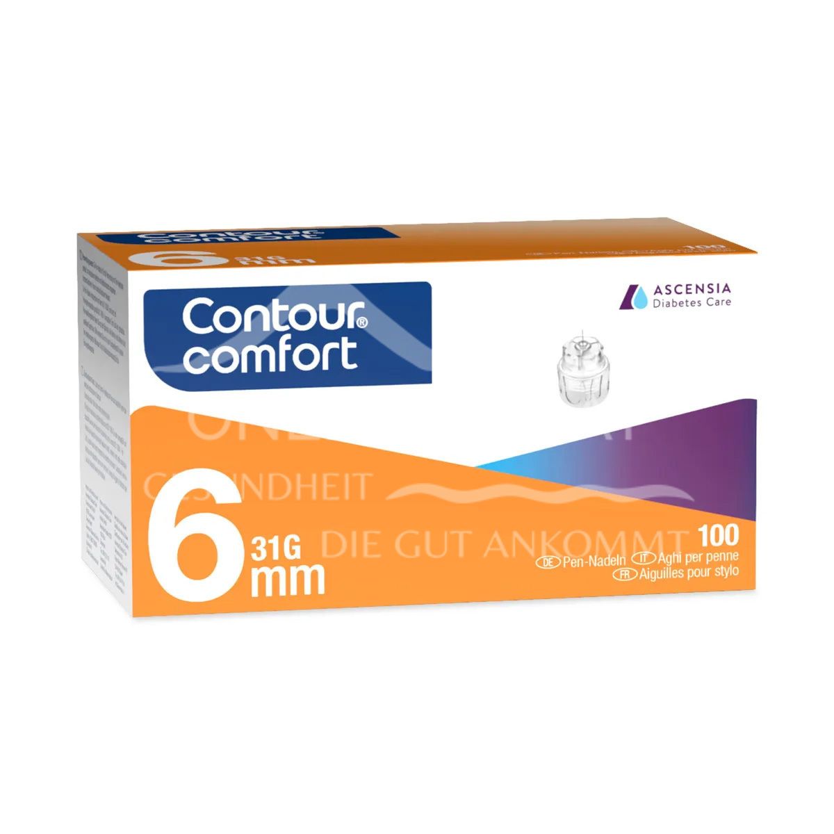 Contour comfort Pen Needles 31G 6mm (100 pcs)