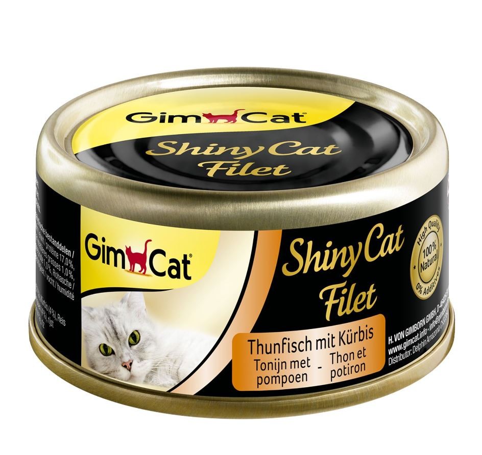 Gim Cat ShinyCat Filet Thunfisch + Kürbis (70g)