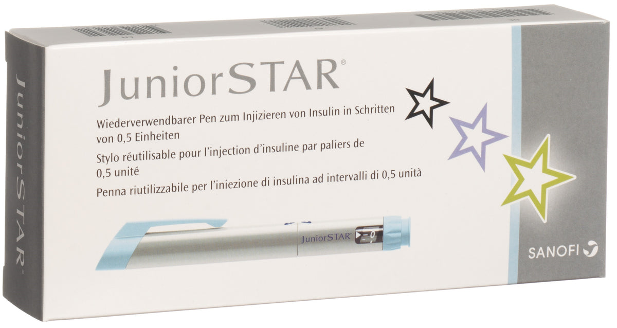 SANOFI juniorSTAR Insulinpen silber (1 Stk)