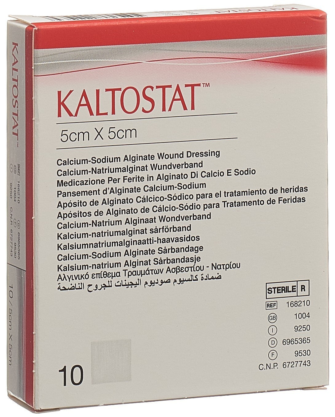 KALTOSTAT Kompressen, 5x5cm, steril (10 Stk)