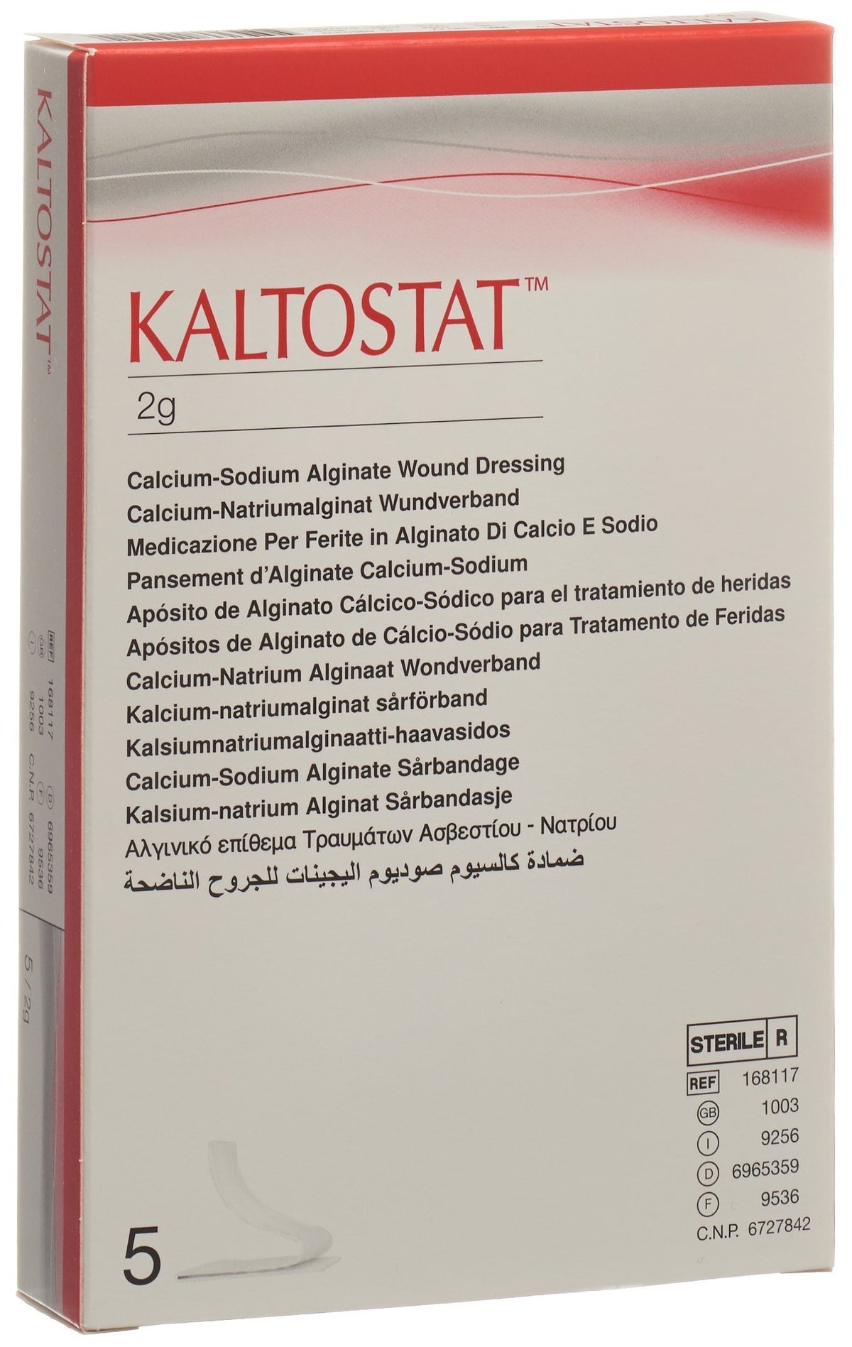 KALTOSTAT Tamponade steril (5x2g)