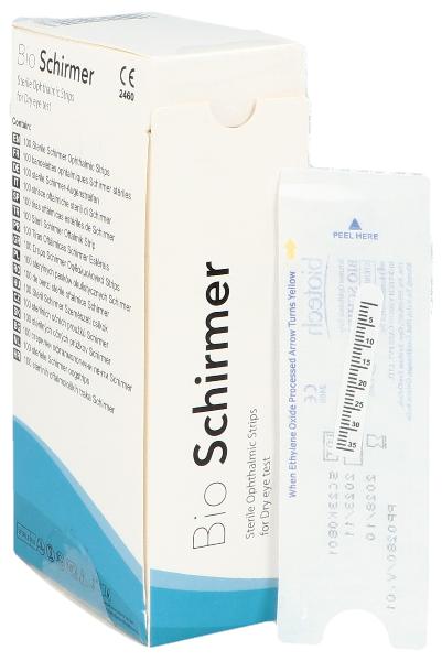 Bio Schirmer Strips Sterile Ophthalmic Strips (100 pcs)