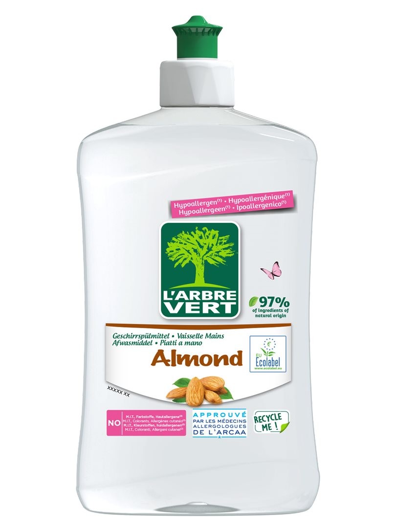 L'ARBRE VERT Öko Geschirrspülm Mandel Fl 500 ml