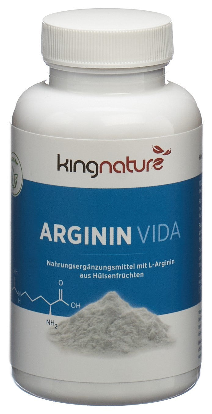 kingnature Arginin Vida Kapseln 2250 mg (120 Stk)