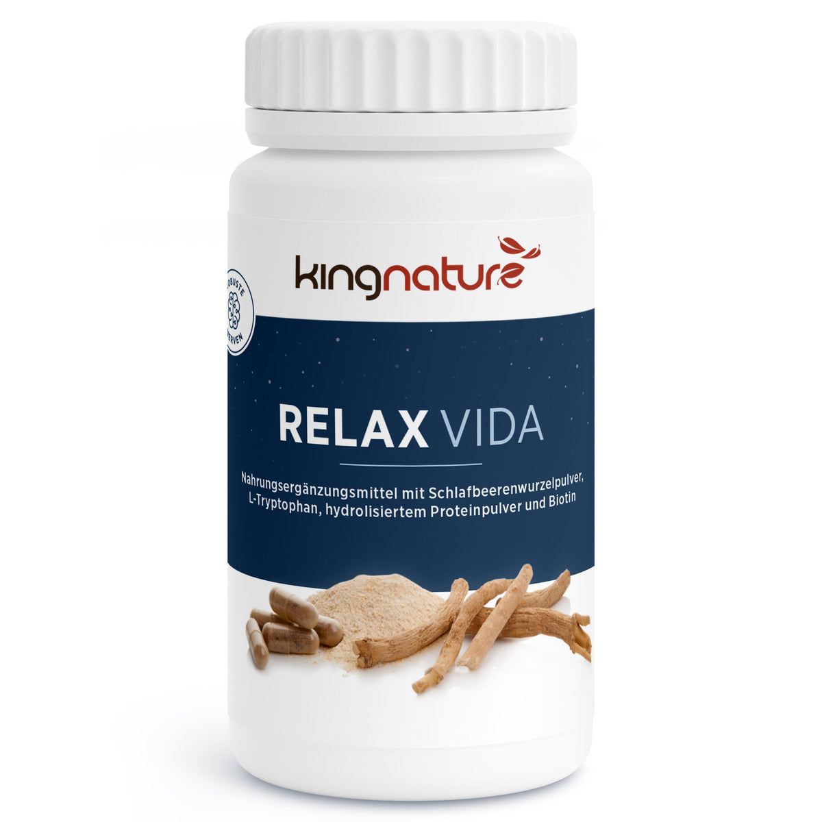 kingnature Relax Vida Kapseln (60 Stk)