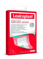 Leukoplast Leukomed Sorbact 7.2x5cm steril (3 Stk)