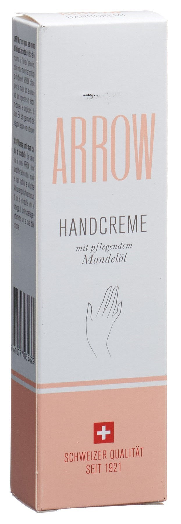ARROW Handcreme mit Mandelöl (65ml)