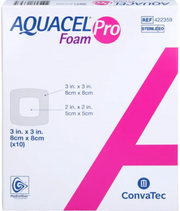 ConvaTec AQUACEL Foam Pro 8x8cm (10 Stk)