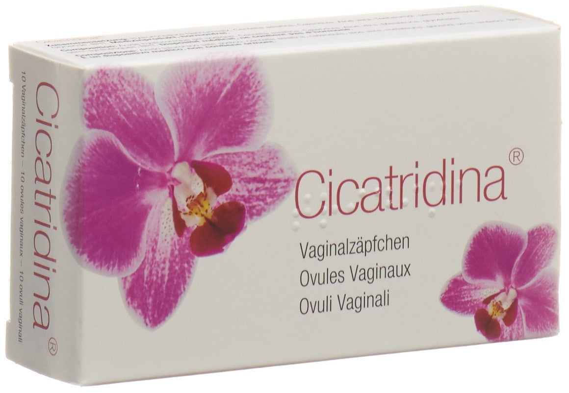 Cicatridina Vaginalzäpfchen (10 Stk)