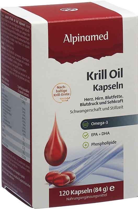 Alpinamed Krill Oil Kapseln (120 Stk)