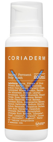 CORIADERM Natural Ferment Body Wash (200ml)