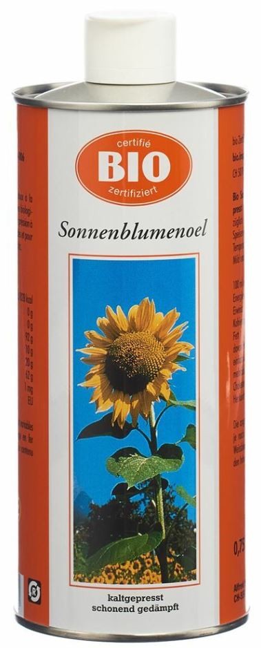 Brack Sonnenblumenöl kaltgepresst Bio (7.5dl)