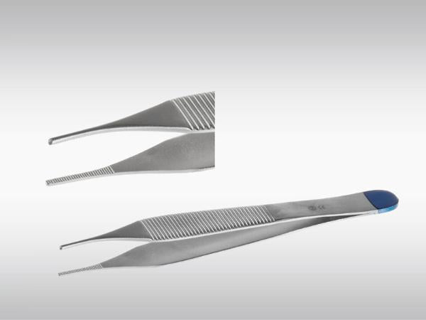 CLINA STAR single use Anatomische Pinzette 12cm Adson steril (25 Stk)