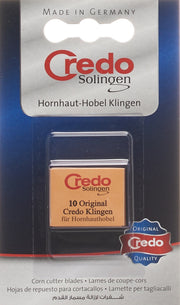 Credo Ersatzklingen für Hornhauthobel (10 Stk)