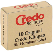 Credo Ersatzklingen für Hornhauthobel, Schachtel (10 Stk)