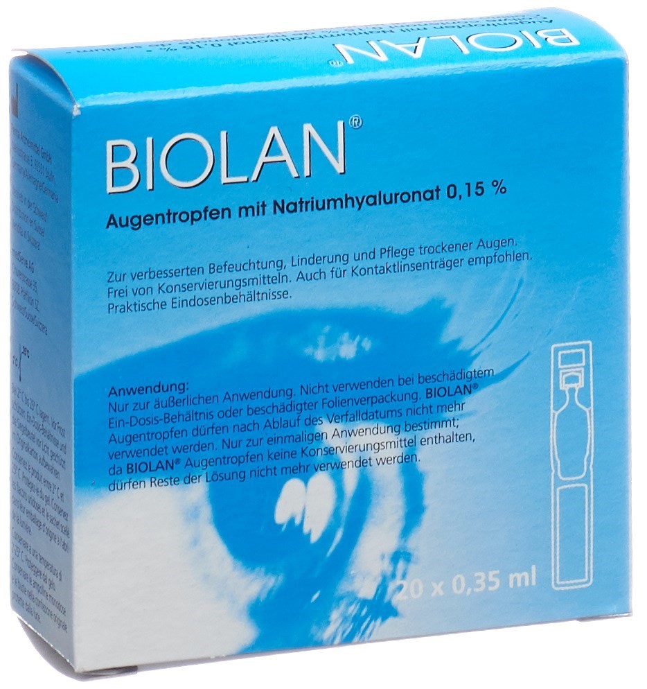 BIOLAN Gtt Opht (60x0.35ml)