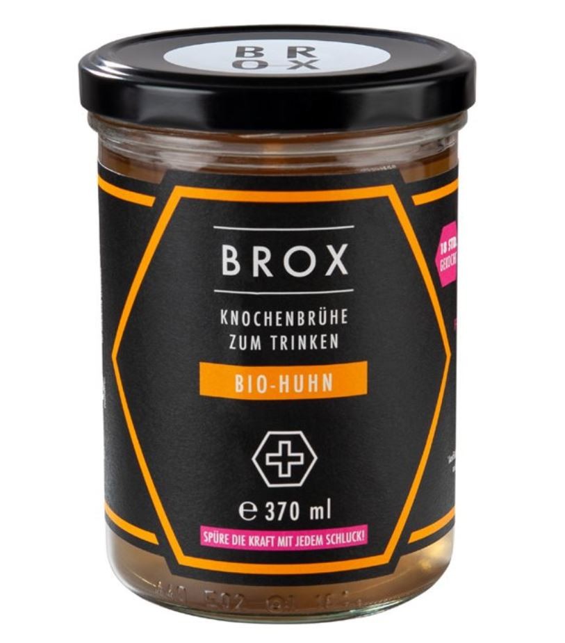 BROX Knochenbrühe Huhn Glas (370ml)