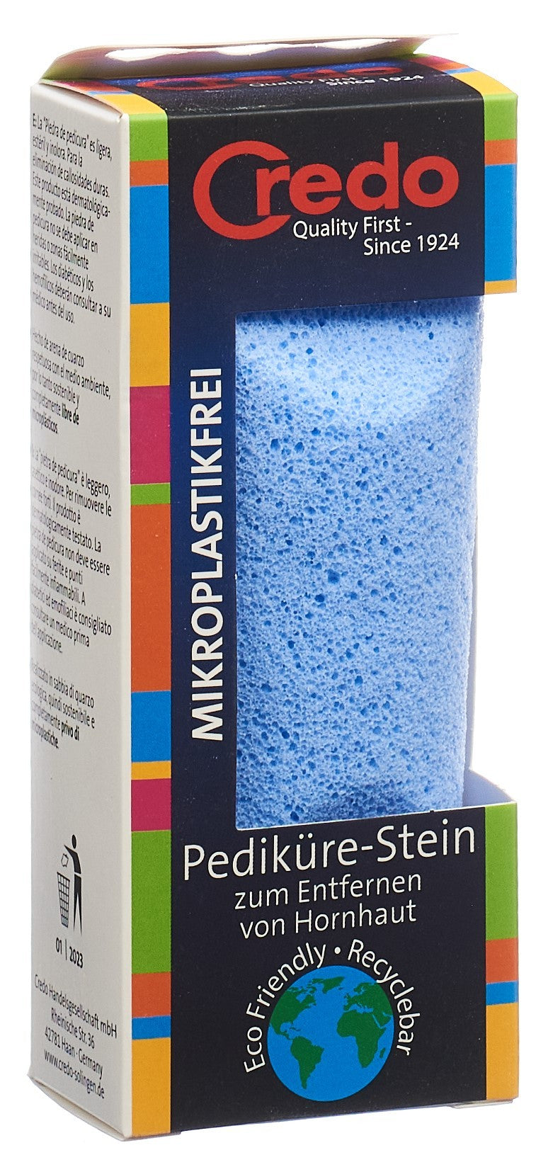 Credo Pedikürestein aus Glasschaum (1 Stk)