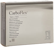 CarboFlex Aktivkohle Verband 10x10cm steril (10 Stk)