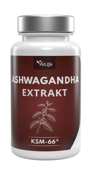 VeLife Ashwagandha Extrakt KSM-66 Tabletten (120 Stk)