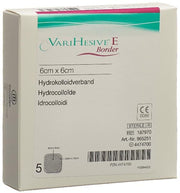 VariHesive E BORDER Verband 6x6/10x10cm (5 Stk)